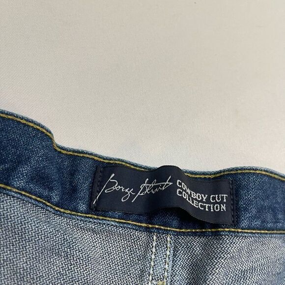 NWT Wrangler George Straight Cowboy Cut Relaxed Fit Denim Jeans Size 42 X 30 - Picture 6 of 10